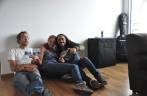 Foto de despedida do Douglas, em seu apartamento em Bogotá - Colômbia, um pouco antes de partirmos para o norte do país